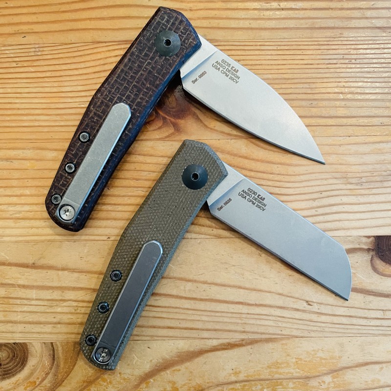 Final modded ZT0230 & ZT0235 w/ RGT Micarta Scales & RGT Stonewash Clip Final modded ZT0230 & ZT0235 w/ RGT Micarta Scales & RGT Stonewash Clip