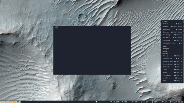 Screenshot Regolith Linux—Src: regolith-linux.org Screenshot Regolith Linux—Src: regolith-linux.org